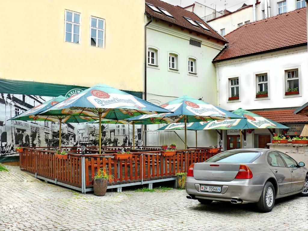 Hotel U Salzmannu Plzeň Eksteriør bilde